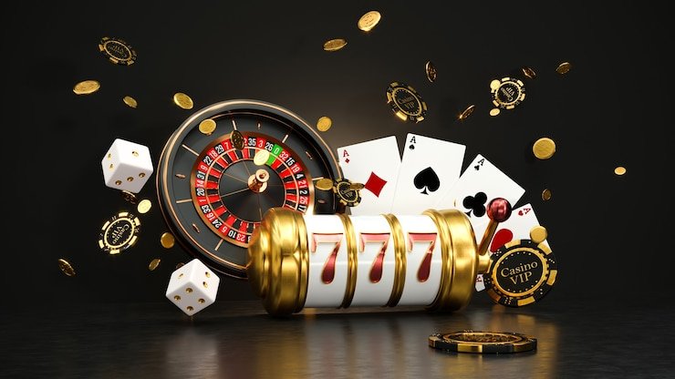ferari88 casino floor view with slot machines and live dealer tables